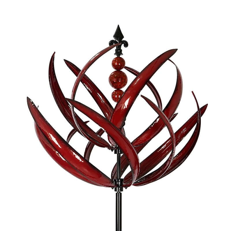 Charming Garden Wind Spinner – Weather-Resistant Stainless Steel Decorative Accent for Outdoor Spaces, 45 cm Diameter