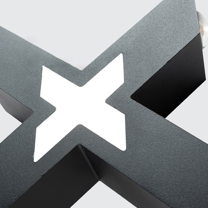 MaxBeam – Waterproof X-Shape LED Wall Light for Exterior Use