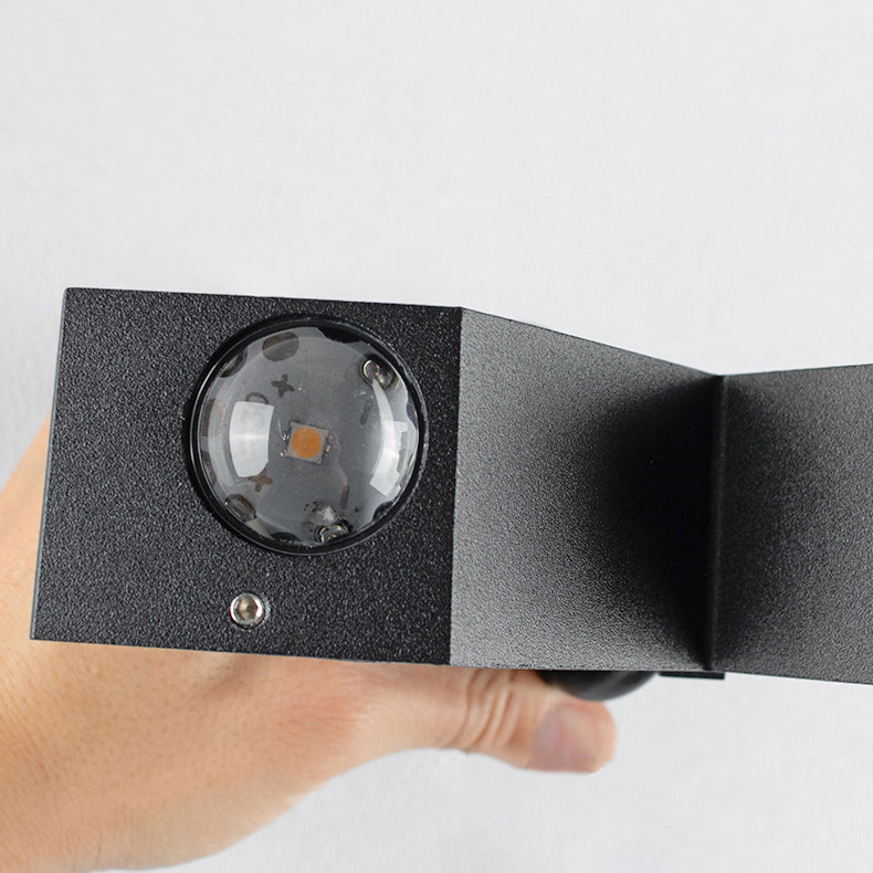 MaxBeam – Waterproof X-Shape LED Wall Light for Exterior Use