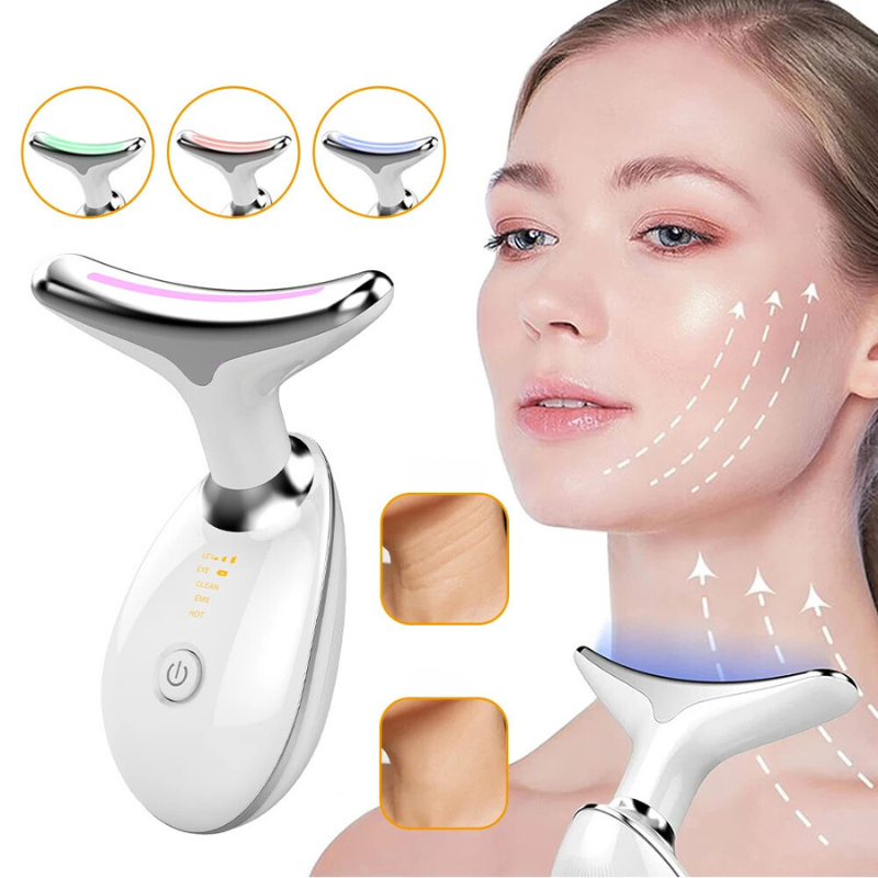 BellaLift - EMS Neck & Face Lifting Massager with Skin Tightening LED Therapy