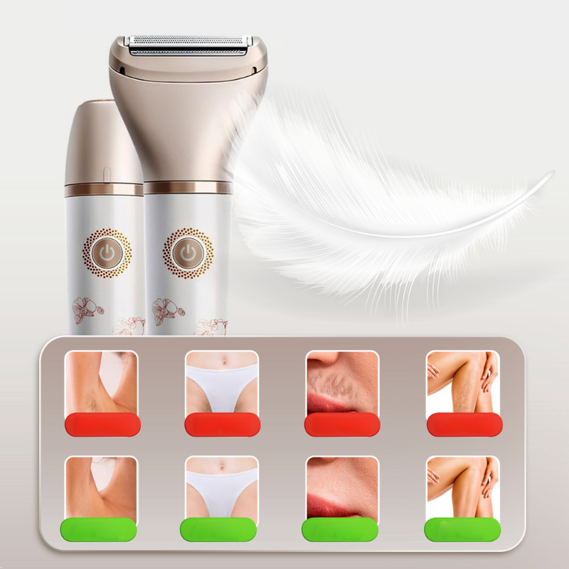 BellaGlow - 2-in-1 Lady Shaver