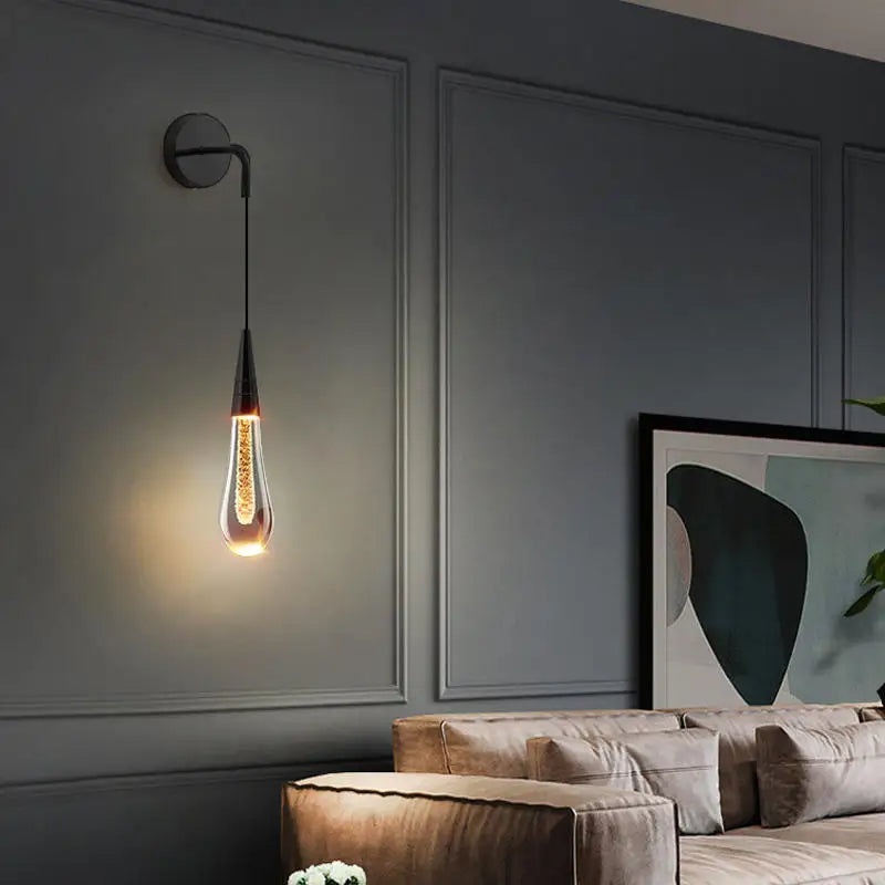 BellaBeam – Chic Water-Drop LED Wall Lamp
