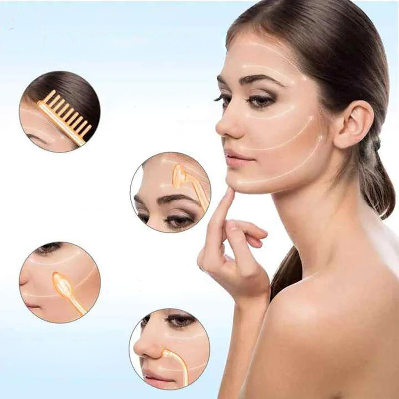 BellaGlow - High-Frequency Skin & Eye Care Wand with Ozone Technology