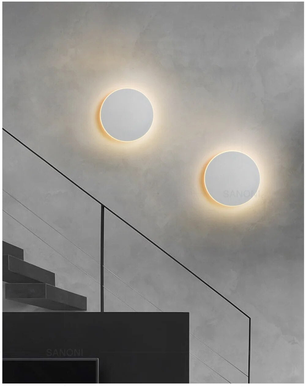 BellaGlow – Circular LED Wall Light