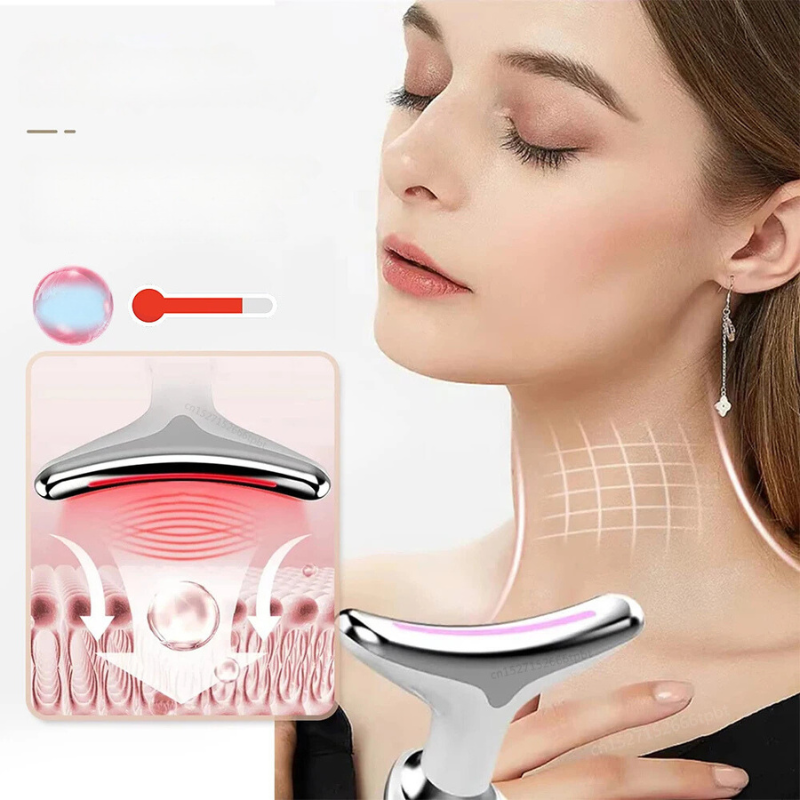 BellaLift - EMS Neck & Face Lifting Massager with Skin Tightening LED Therapy