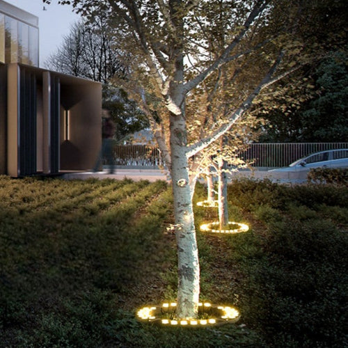 Charming Outdoor Tree Spotlights - Warm White LED Garden Lights for Landscape Lighting