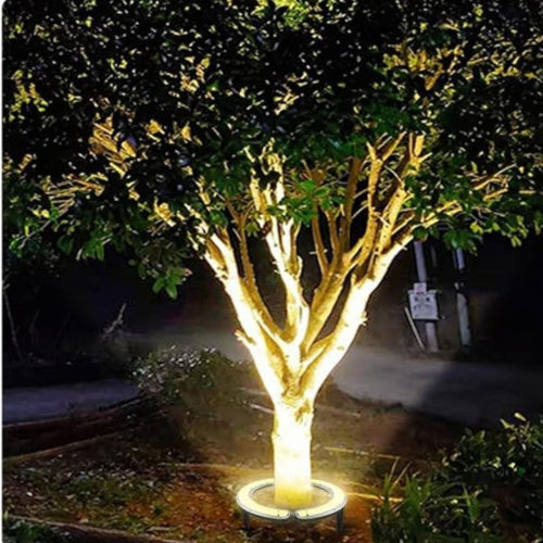 Charming Outdoor Tree Spotlights - Warm White LED Garden Lights for Landscape Lighting