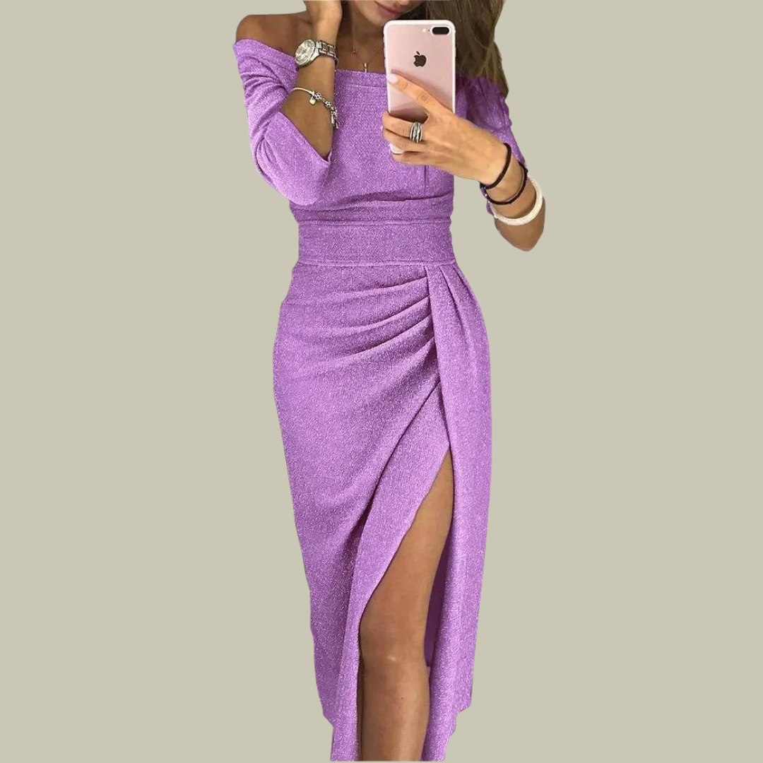 Maya | Women's Off Shoulder Long Dress
