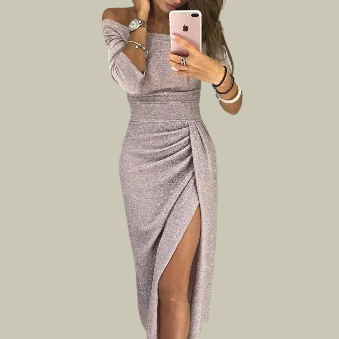 Maya | Women's Off Shoulder Long Dress