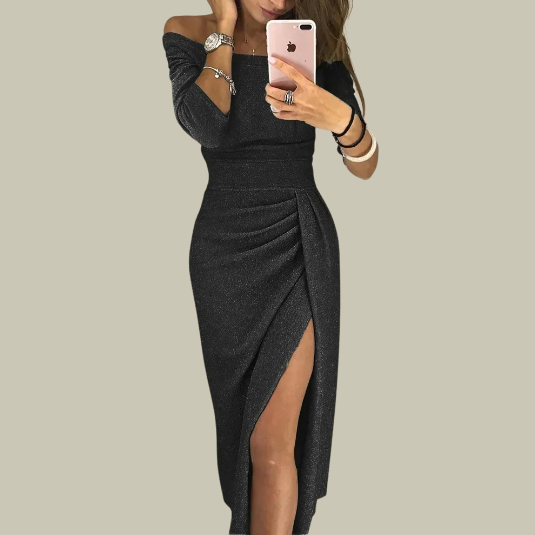 Maya | Women's Off Shoulder Long Dress