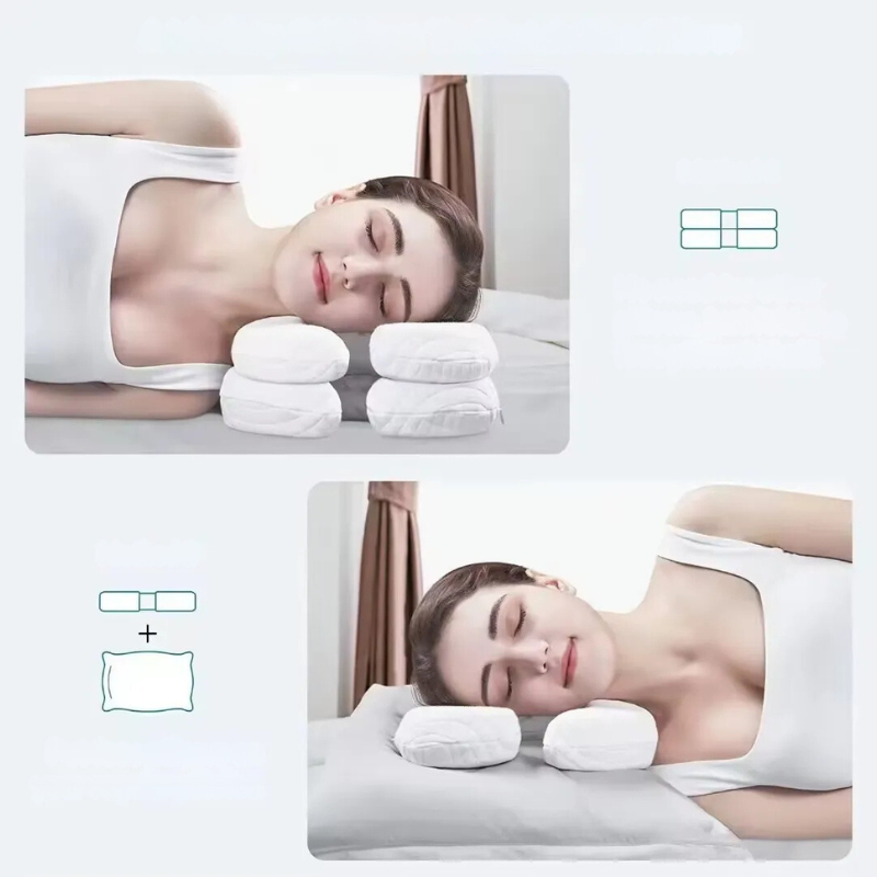 LunaRest - Comfort Pillow for Side Sleepers and Facial Care