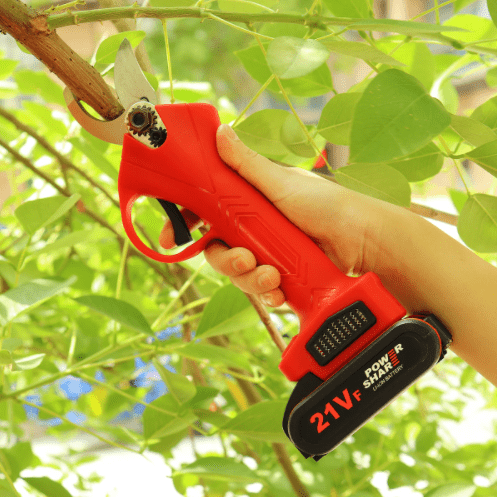 Maxwell Wireless Electric Pruning Shears with Tungsten Steel Blade – Ergonomic Garden Secateurs for Effortless Pruning