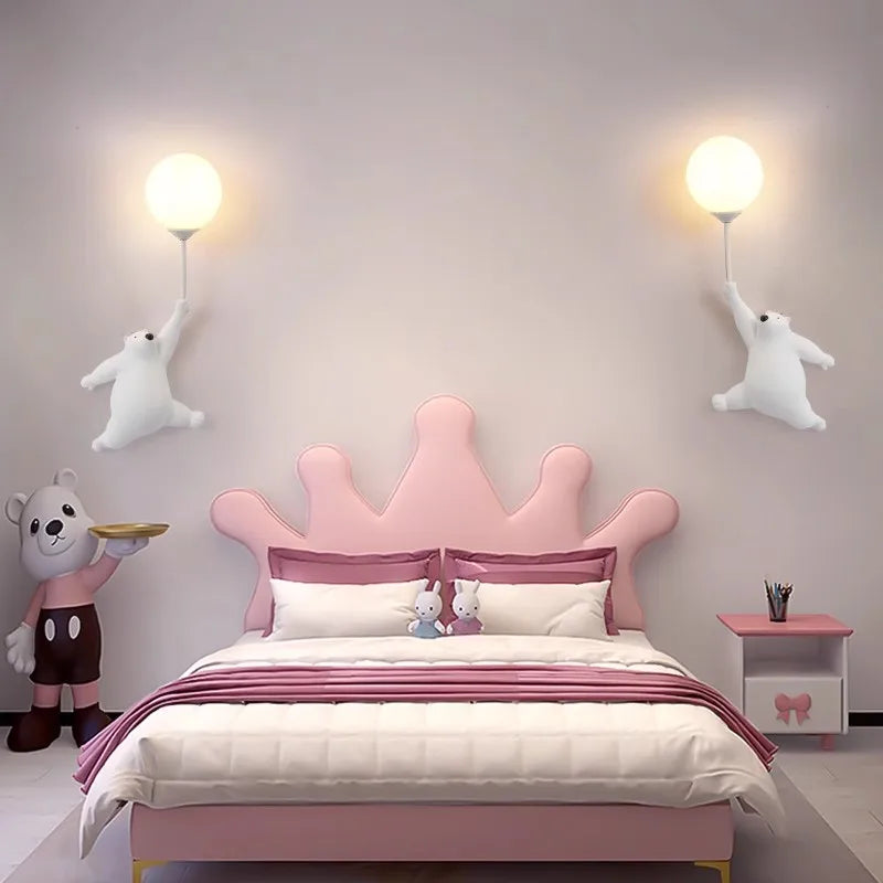 LunaGlow – Kids’ Cartoon Wall Lamp
