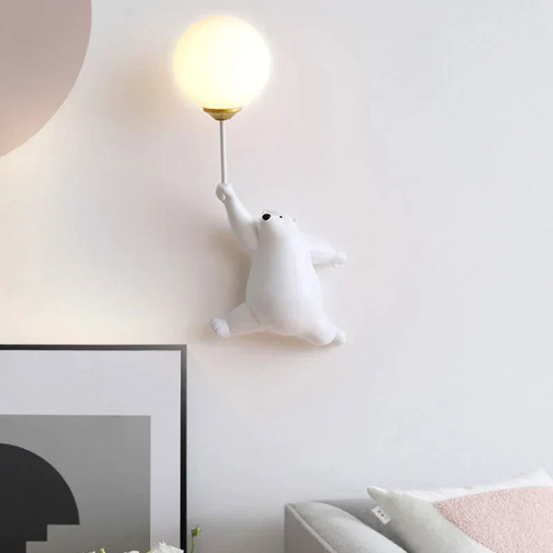 LunaGlow – Kids’ Cartoon Wall Lamp