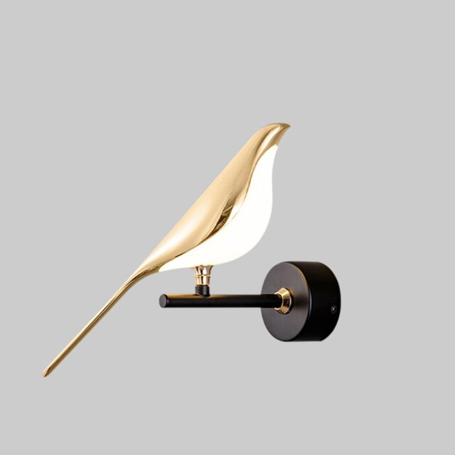 LunaLight – Modern LED Bird Wall Lamp