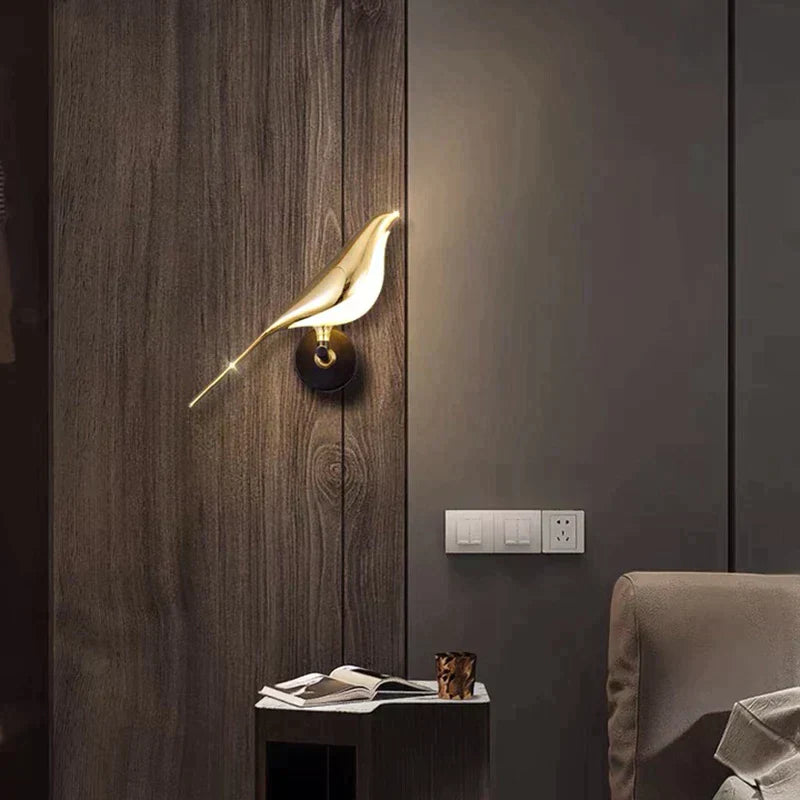 LunaLight – Modern LED Bird Wall Lamp