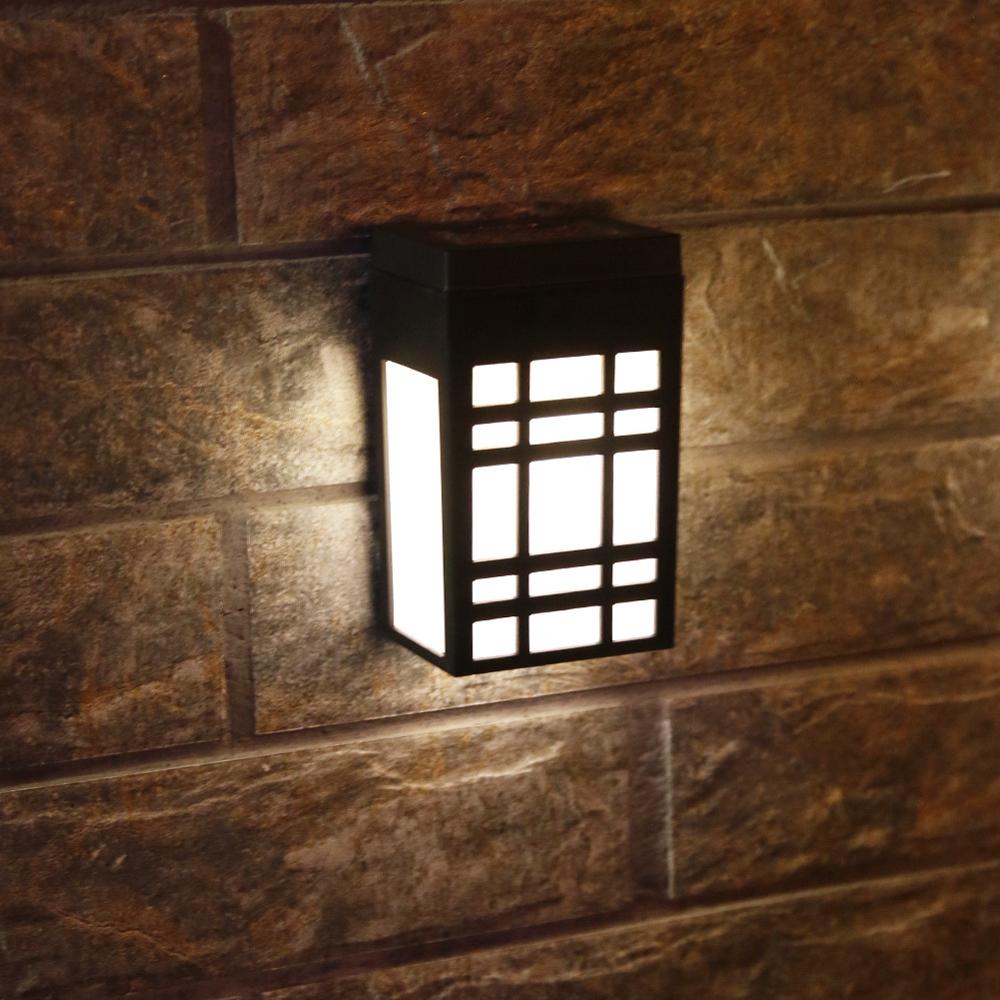 LumiBright – Japanese-Inspired Solar Wall Light for Outdoor Serenity
