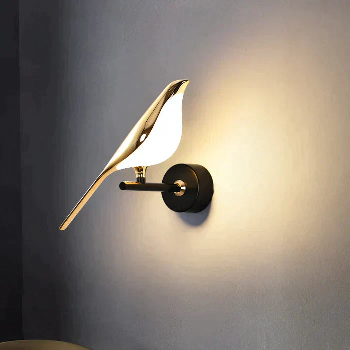 LunaLight – Modern LED Bird Wall Lamp