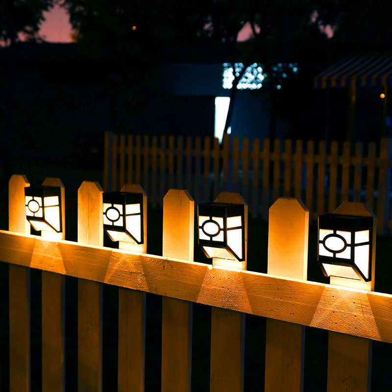 LumiBright – Japanese-Inspired Solar Wall Light for Outdoor Serenity