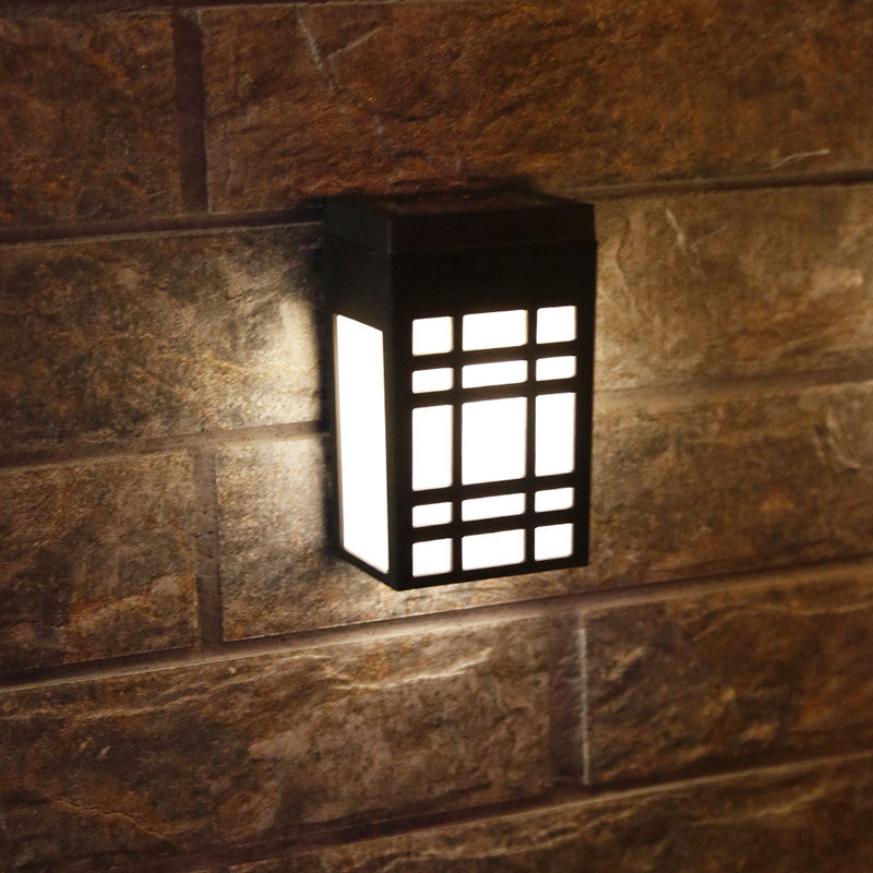 LumiBright – Japanese-Inspired Solar Wall Light for Outdoor Serenity