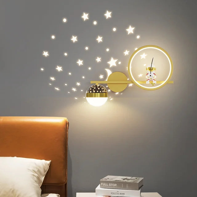 LunaBright – Stylish Wall Light for Kids