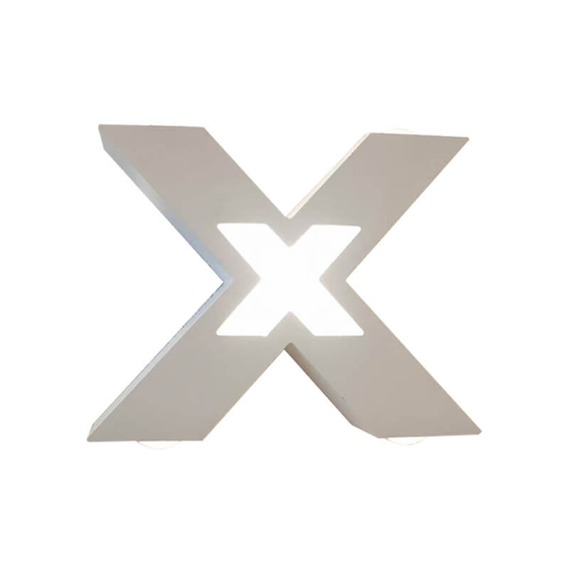 MaxBeam – Waterproof X-Shape LED Wall Light for Exterior Use