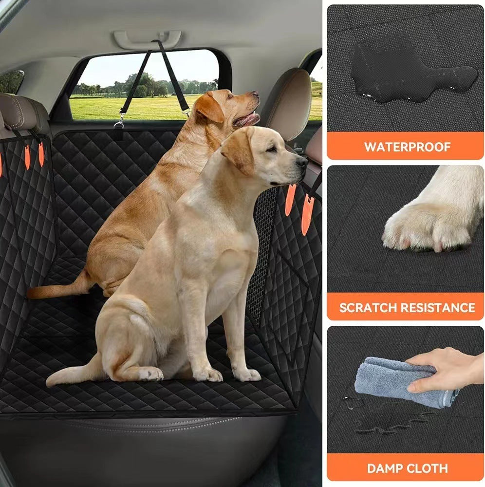 Bailey - Dog Car Seat Cover Premium Hard Bottom