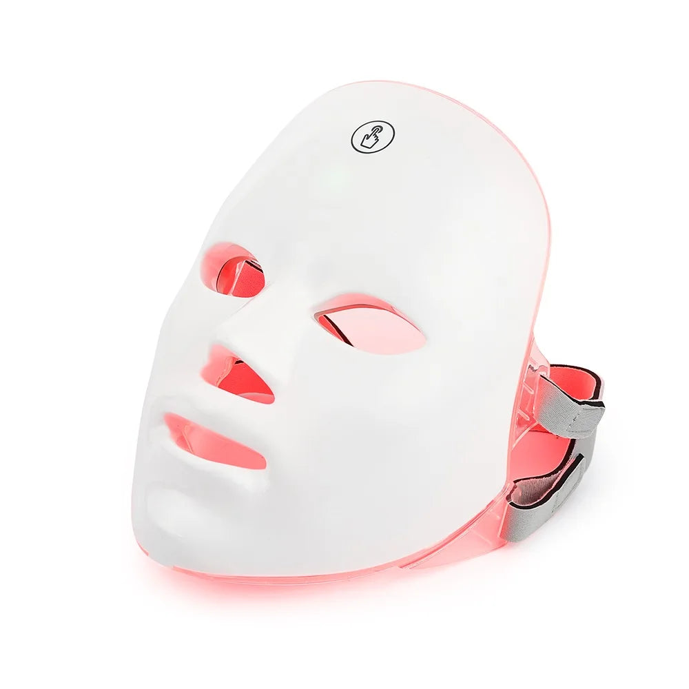 LunaGlow - 7-Color LED Therapy Mask for Facial Lifting & Whitening