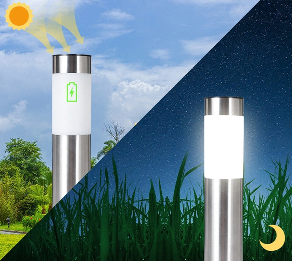 LunaGlow - Solar Walkway Lamp