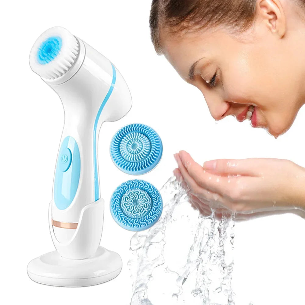 LumaSonic - 3-in-1 Sonic Facial Cleanser & Spa System