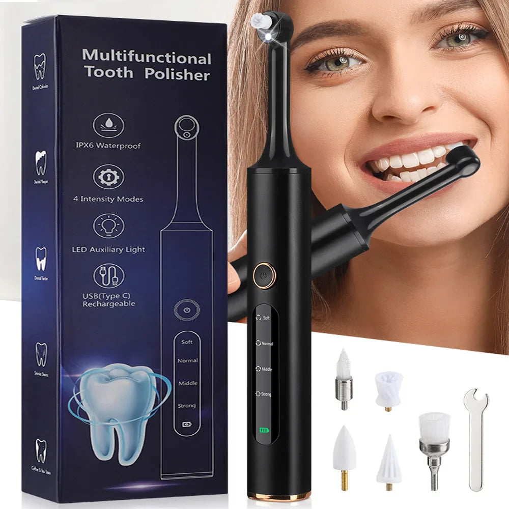 BrightRay - 5-in-1 Wireless Teeth Polisher & Tartar Remover