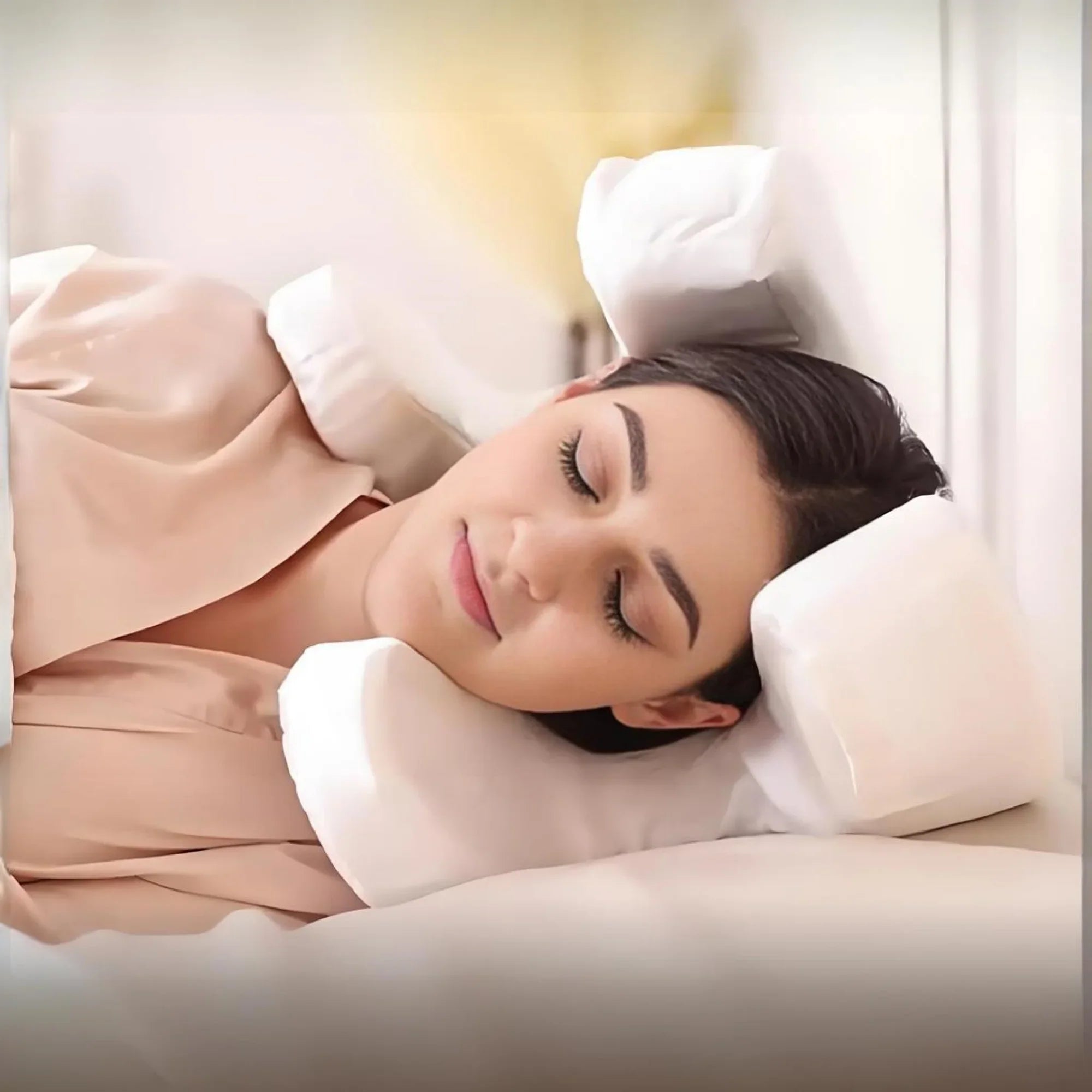 LilyCloud - Memory Foam Pillow for Wrinkle Prevention and Ultimate Comfort