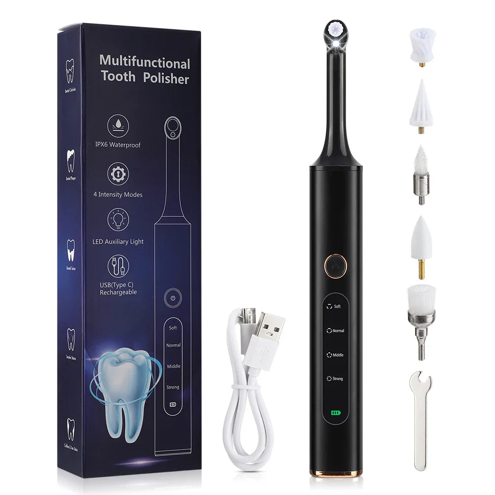 BrightRay - 5-in-1 Wireless Teeth Polisher & Tartar Remover