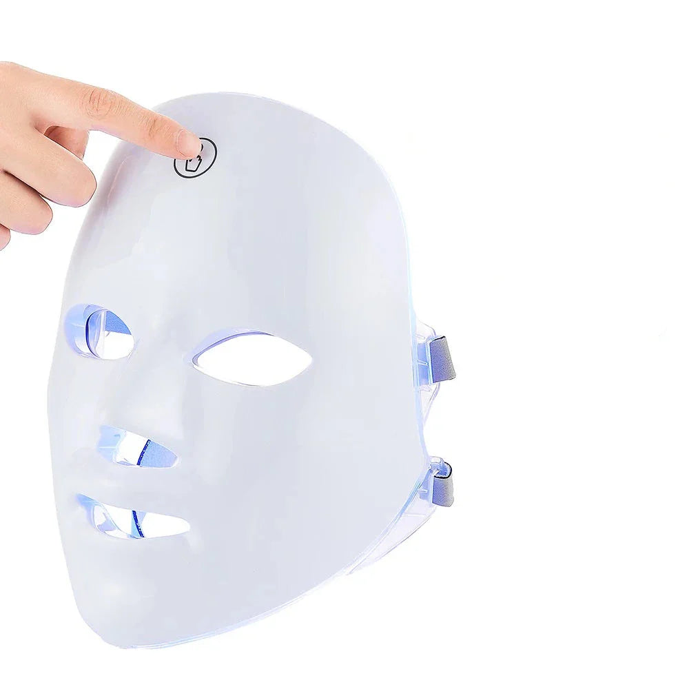 LunaGlow - 7-Color LED Therapy Mask for Facial Lifting & Whitening