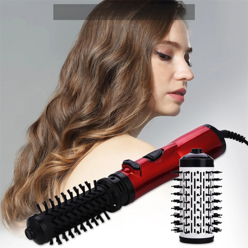 BellaGlo - Auto-Rotating Ionic Round Brush & Hair Styler