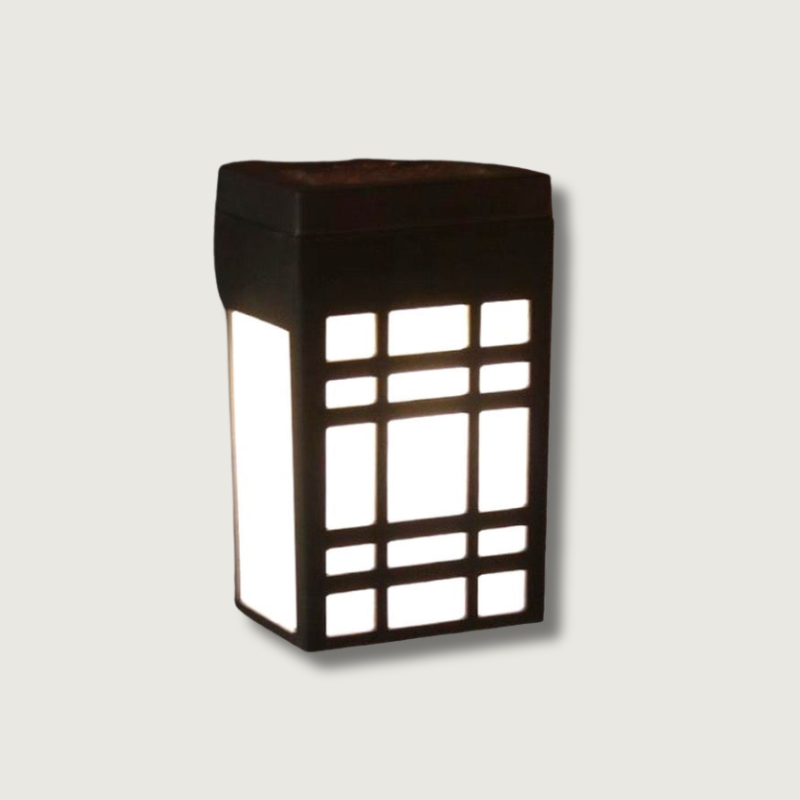 LumiBright – Japanese-Inspired Solar Wall Light for Outdoor Serenity
