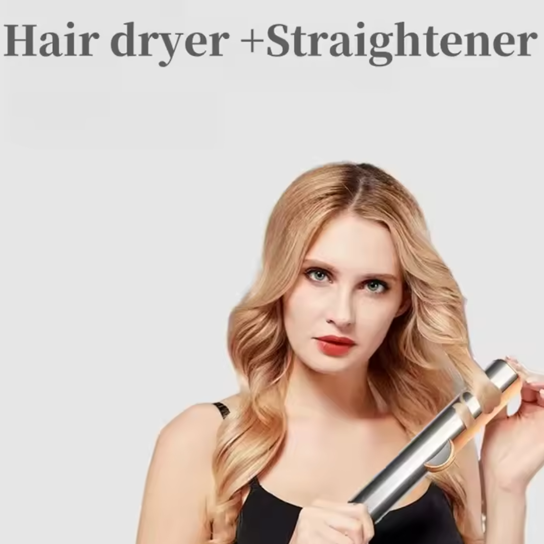 Blowzy Styler - 2-in-1 Blow Dryer & Straightener for Effortless Hair