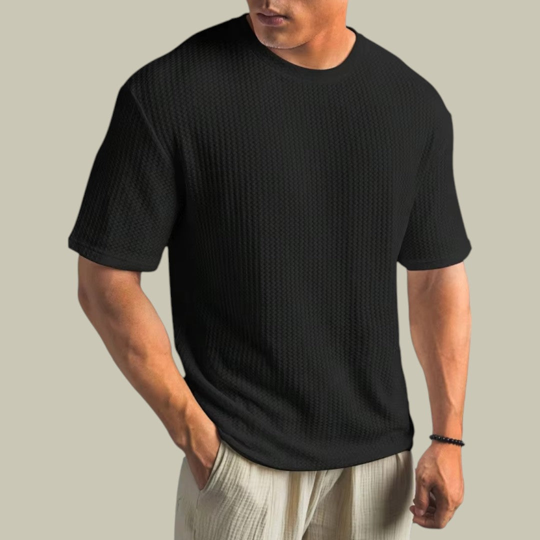 Jolaro | Men's Casual Waffle Shirt