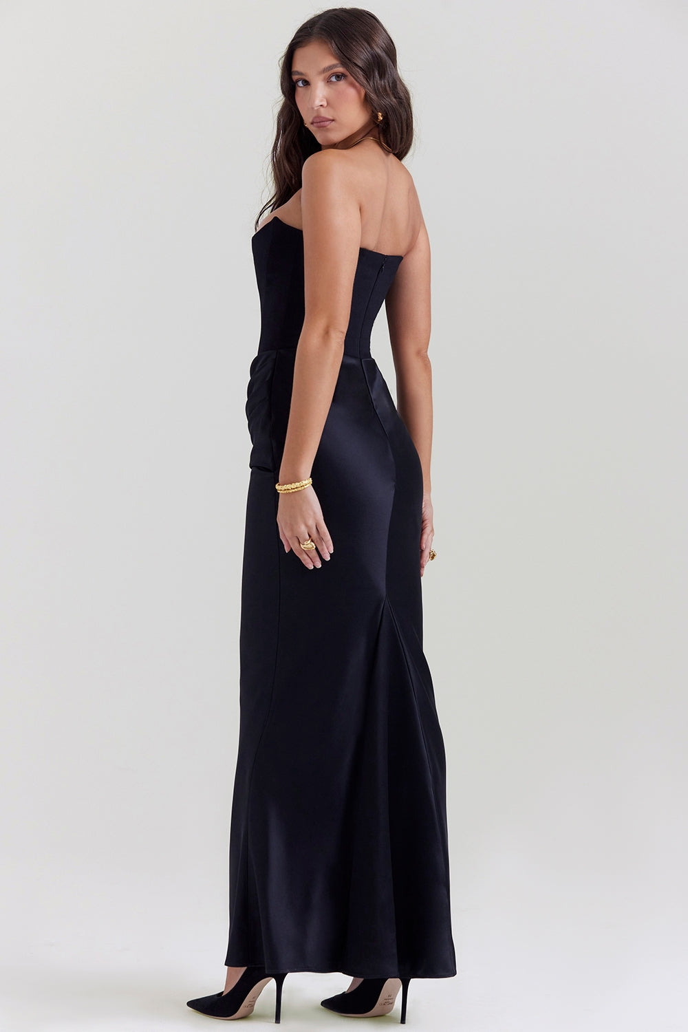 Lunara | Strapless Corset Dress