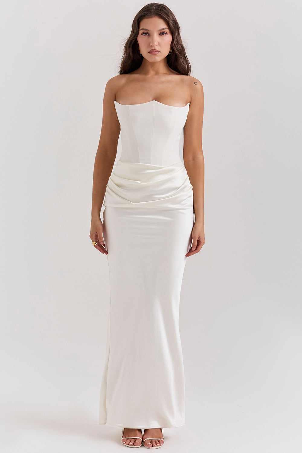 Lunara | Strapless Corset Dress