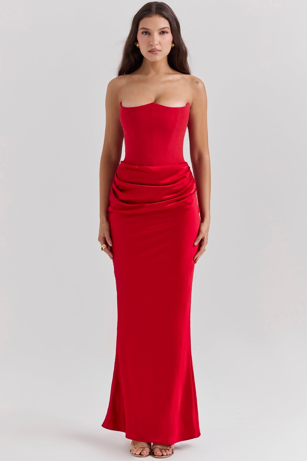 Lunara | Strapless Corset Dress