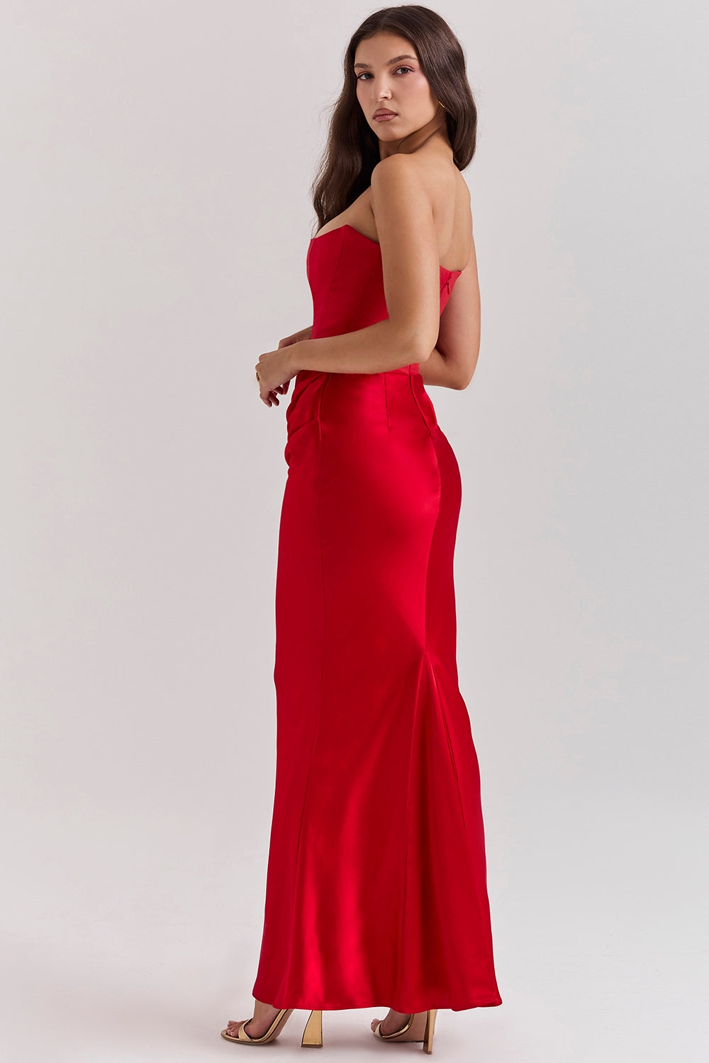 Lunara | Strapless Corset Dress