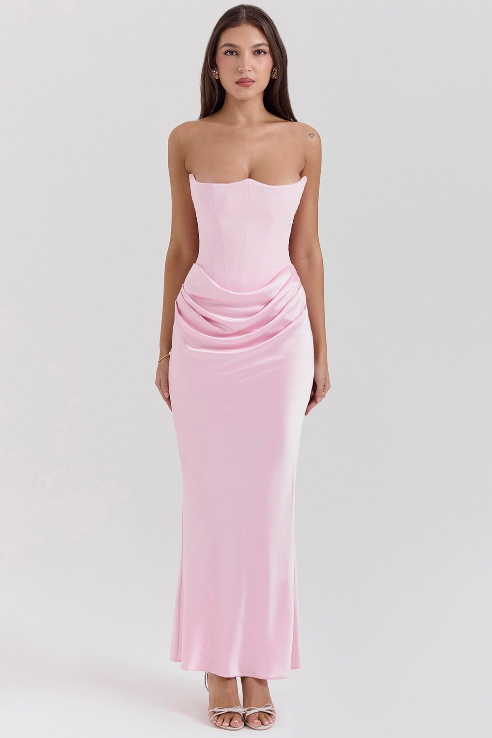 Lunara | Strapless Corset Dress