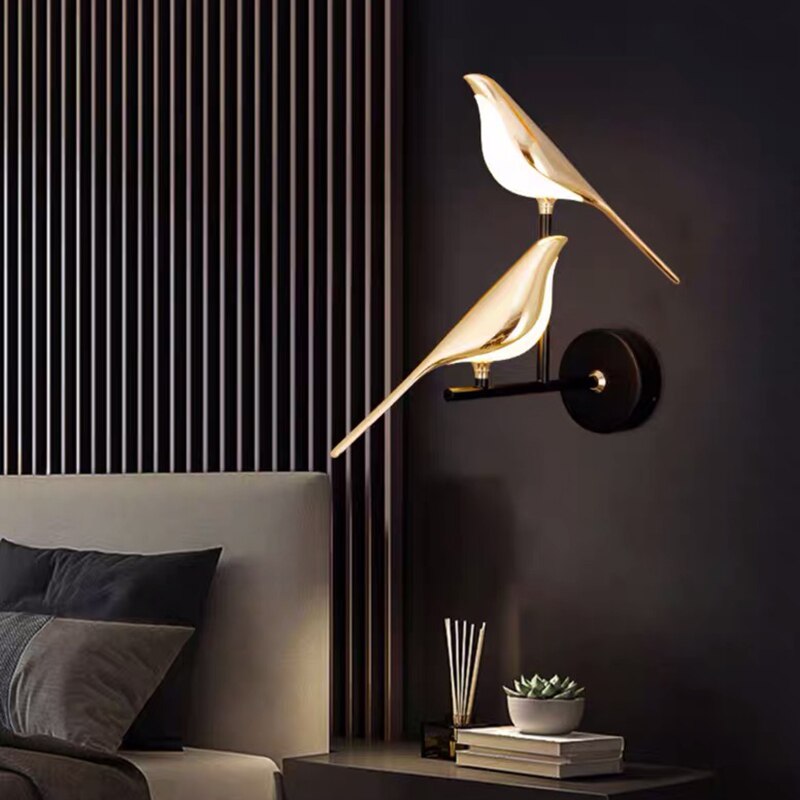 LunaLight – Modern LED Bird Wall Lamp