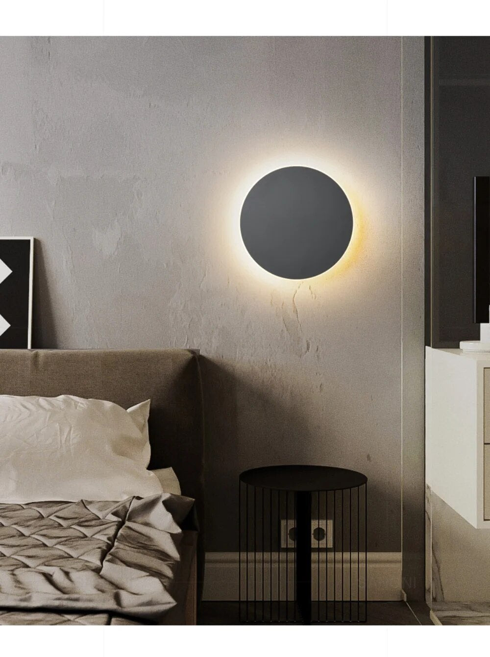 BellaGlow – Circular LED Wall Light