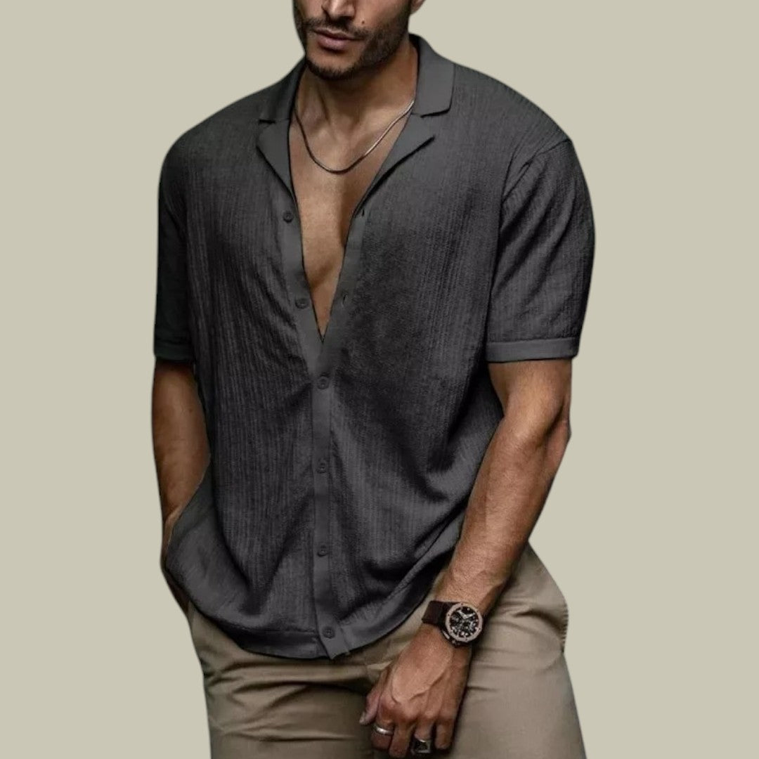 Blair | Men's Casual Button Down Linen Shirt