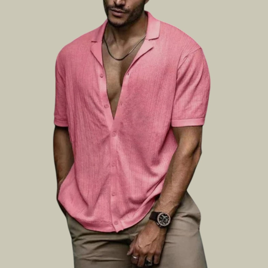 Blair | Men's Casual Button Down Linen Shirt