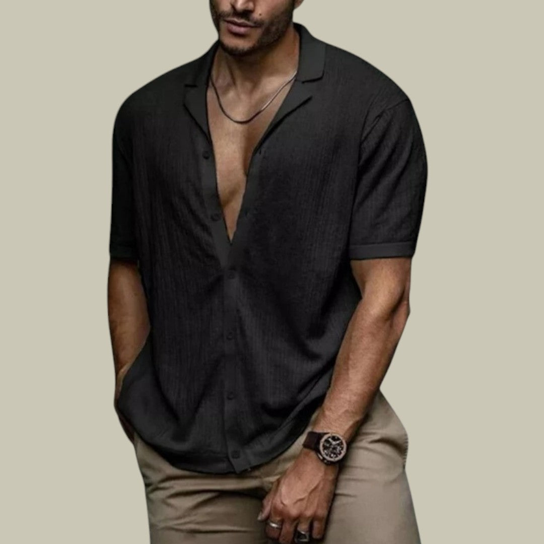 Blair | Men's Casual Button Down Linen Shirt