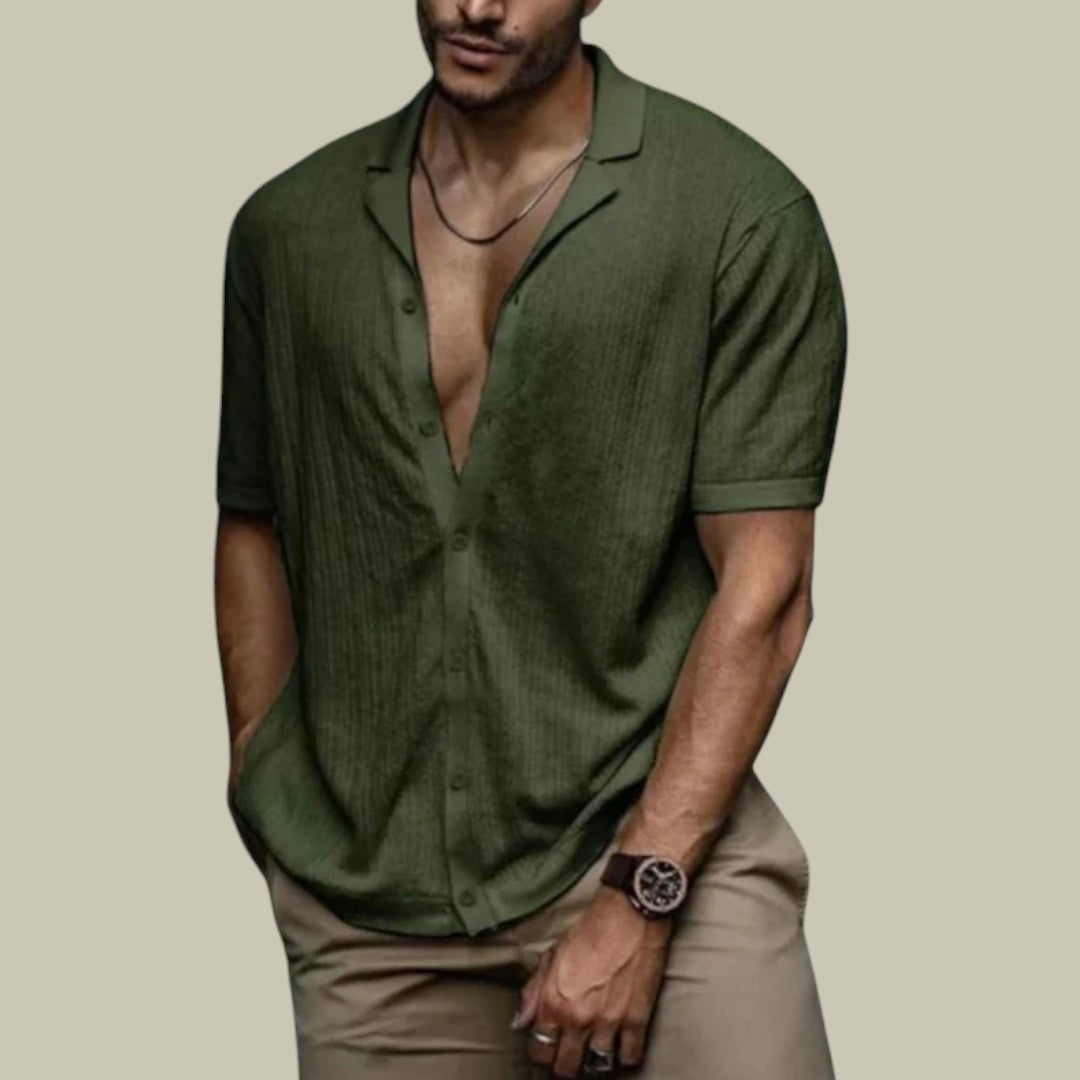 Blair | Men's Casual Button Down Linen Shirt