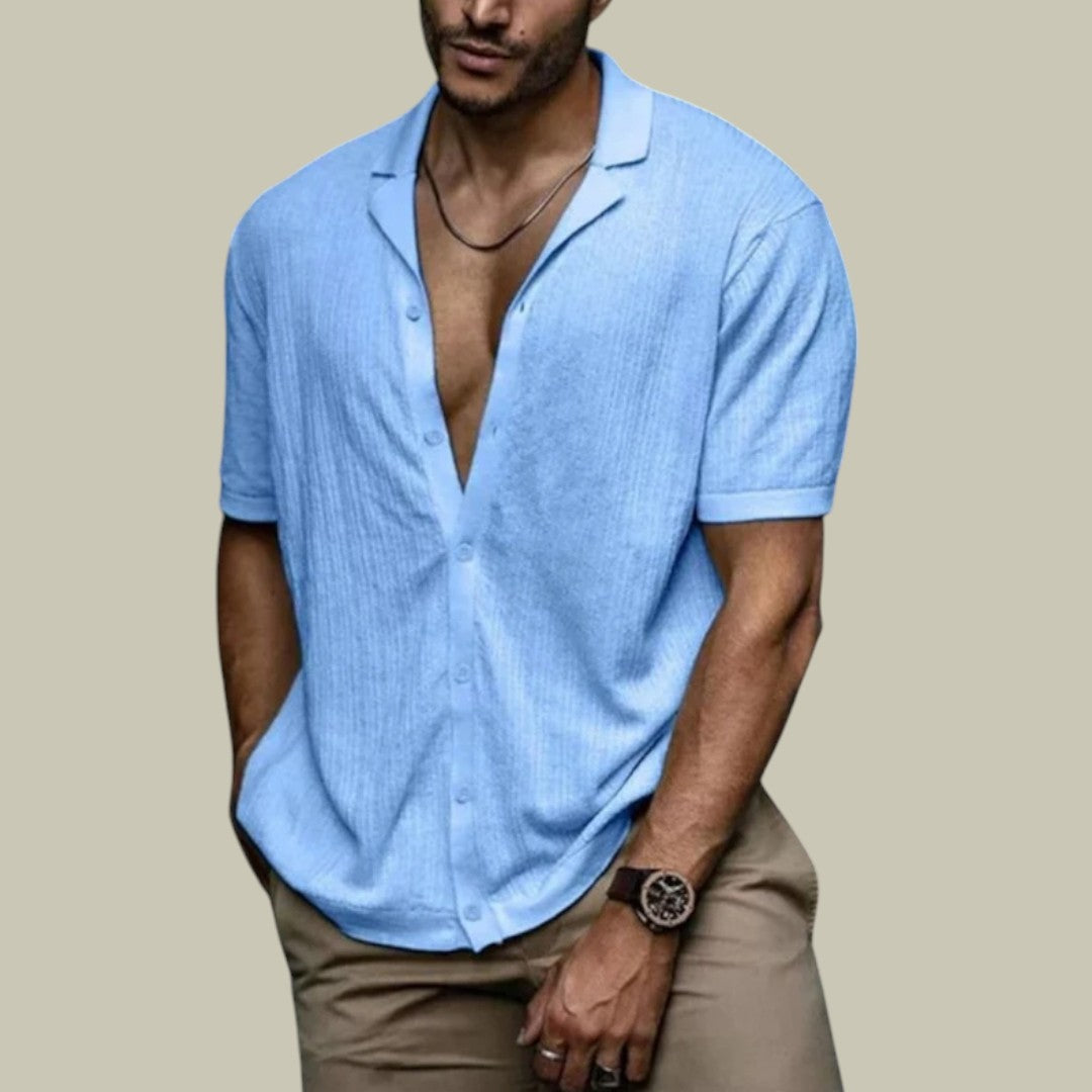 Blair | Men's Casual Button Down Linen Shirt